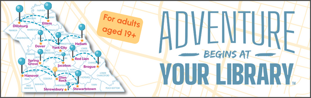 Adventure Begins at Your Library - for Adults 19+ Summer 2024