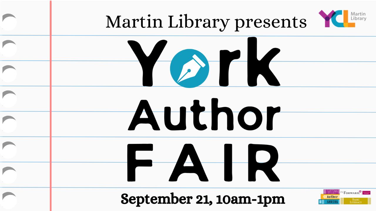 York Author Fair poster